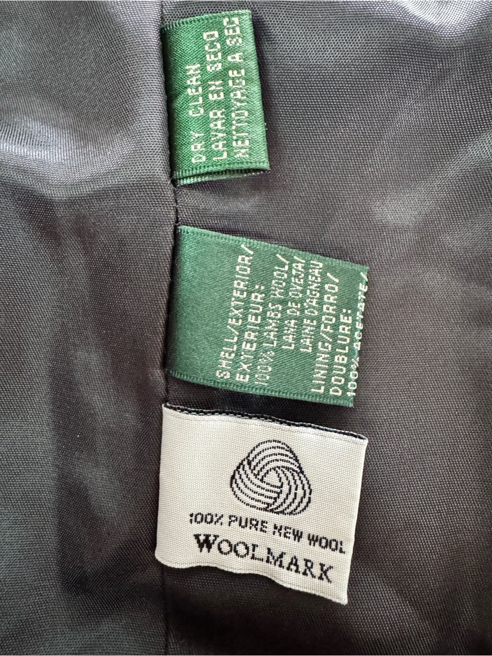 Lauren Ralph Lauren Authentic Dry Goods Vintage Wool Plaid Blazer large 1990s - Picture 11 of 15